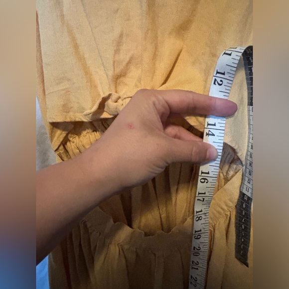 Nordstrom gold/yellow dress - Picture 9 of 10